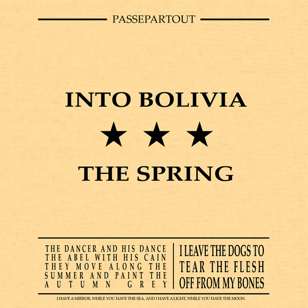 Cover artwork for Into Bolivia